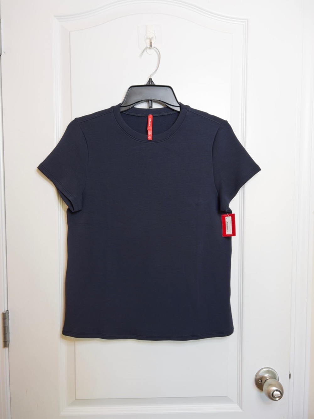 SPANX AirEssentials Cap Sleeve Top NWT Size S Classic Navy